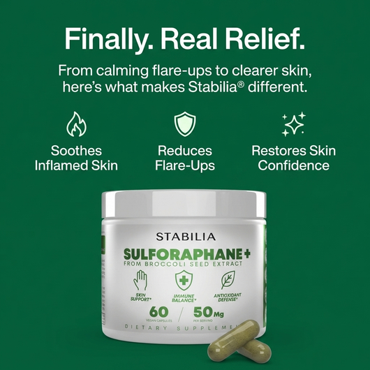 Stabilia™ Sulforaphane — Skin & Immune Support